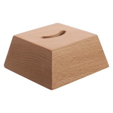 Solid Wood Shoehorn Base Entryway Stand Storage Hallway Holder Countertop