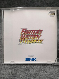 Neo Geo CD Software Model Fighters History Dynamite SNK