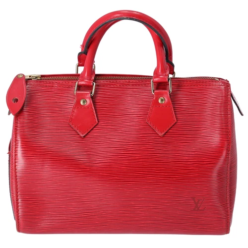 LOUIS VUITTON（LV） Borsa a mano Louis Vuitton Speedy 25 Epi M43017 pelle rosso castigliano logo LV