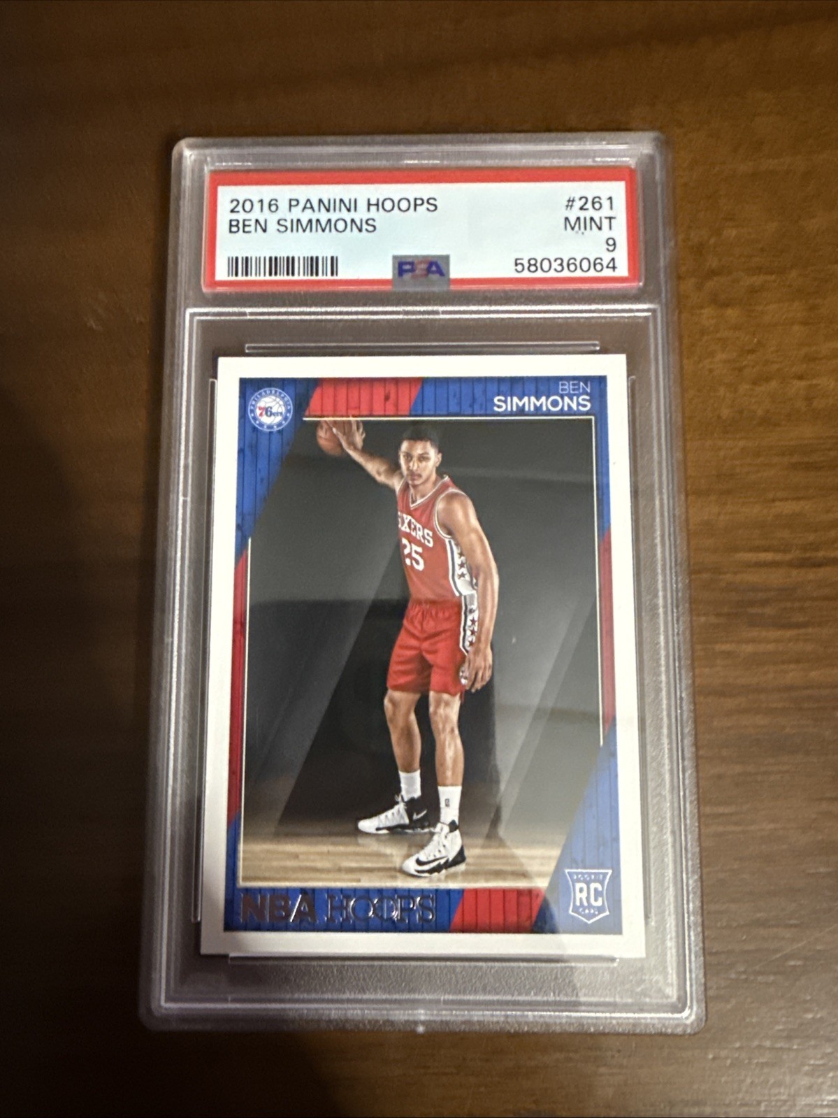 2016-17 Panini NBA HOOPS Rookies Ben Simmons #261 (RC)