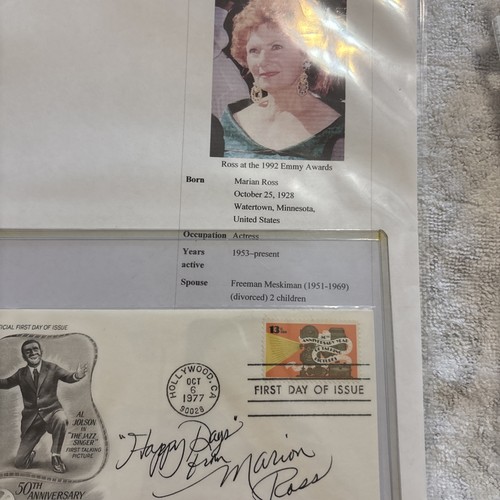 Autografo firmato Marion Ross Happy Days ๐ Iscrizione - Foto 4 di 5