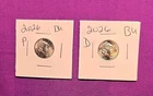 2026 P & D Emerging Liberty Dimes "BU"  In Coin Flips! **FREE SHIPPING**#wj505