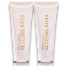 Sexy Amber for Women by Michael Kors Shower Gel 3.4 oz New  LOT OF 2