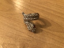 New Snake Ring With Cubic Zirconia