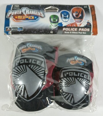 Power Ranger Pads Power Rangers SPD Police Pads Knee and Elbow Youth Size - New Sealed | eBay