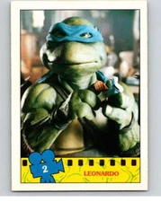 1990 O-Pee-Chee Teenage Mutant Ninja Turtles Movie #2 CardV70986