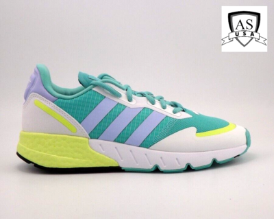 Size 6 - Adidas ZX 1K Boost Acid Mint Violet Tone W for sale