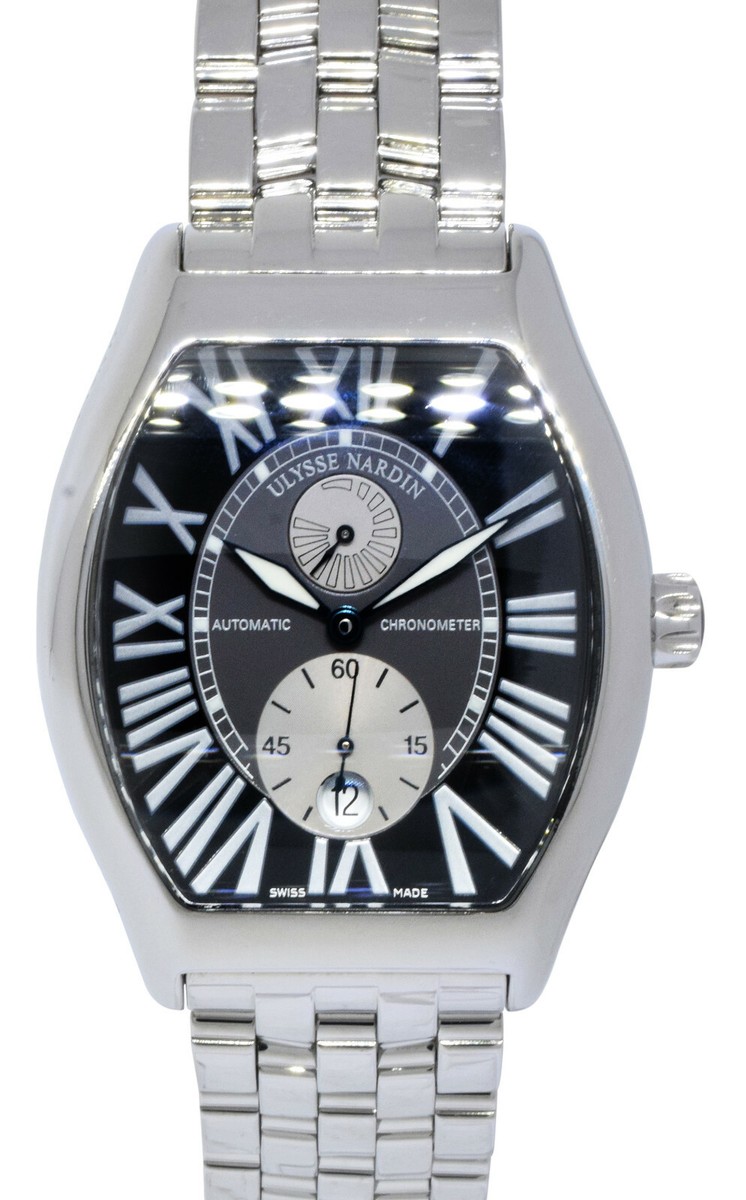 Ulysse Nardin Michelangelo Gigante Steel Gray/Black Dial Mens