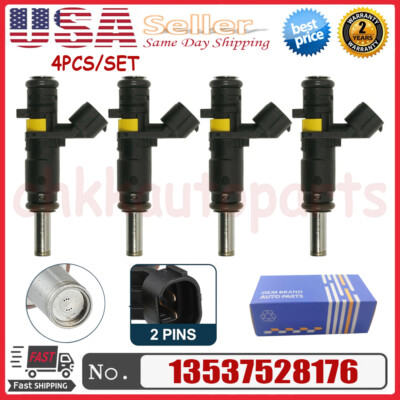 Mini Cooper R60 Fuel Injector Set of 4 Fuel Injectors for Mini R55 R56 R57 R58 R59 R60 R61 Cooper ...