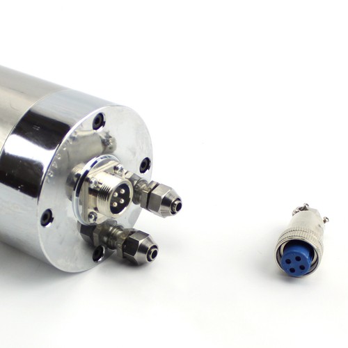 Husillo de fresado CNC refrigerado por agua de 2200 W 3 HP, rodamiento ER20,220 V,4 - Stock de EE. UU. - Imagen 2 de 4