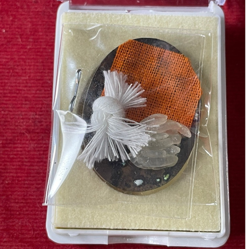 LP Mahasila Lucky Buddhist Charm Success Authentic Rare Limited Box Thai Amulet - Picture 4 of 4