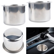 2Pcs For Car Marine Boat Truck Camper Stainless Steel Cup Drink Holder Universal