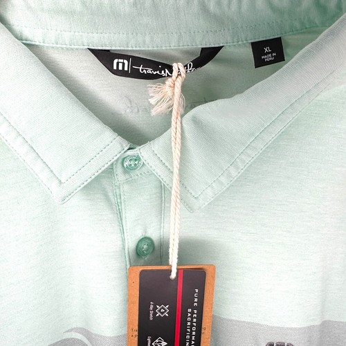 NWT Travis Mathew Matter of Opinion The Heater Eco Collection Golf Polo Mens XL - Picture 5 of 5