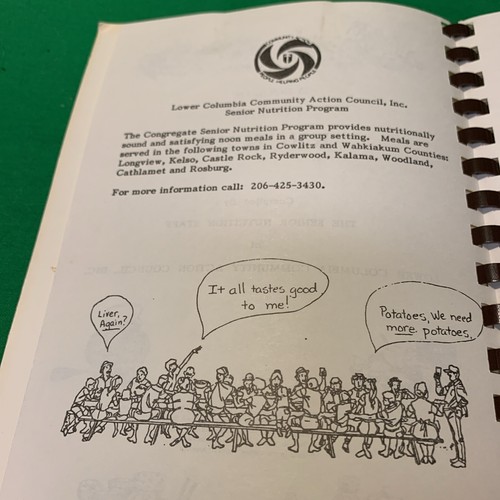 Thank Heaven for Home Made Cooks Cookbook Senior Nutrition Staff S2 - Picture 4 of 5