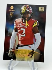 2023 Panini Luminance Gold Deonte Banks Rookie Holo Giants  /200 #158