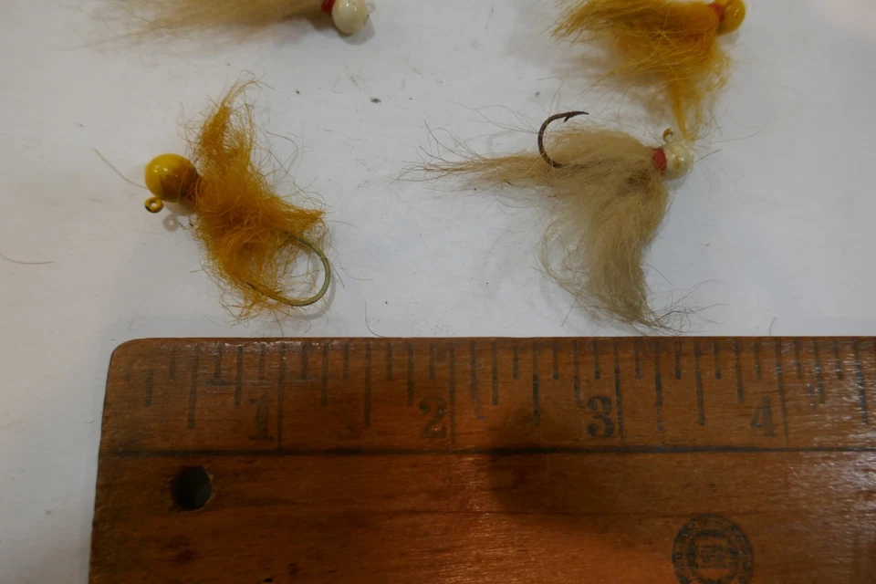 Lote De Colección De 10 Moscas De Pesca De Colección Bola Pesada Tipo Extremo Pesca con Mosca Foto 2 de 2