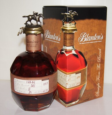 Blanton´s Straight from the Barrell 1691 64,25% H23 22.1.2024 Bot #10 ''S'' 0.7L