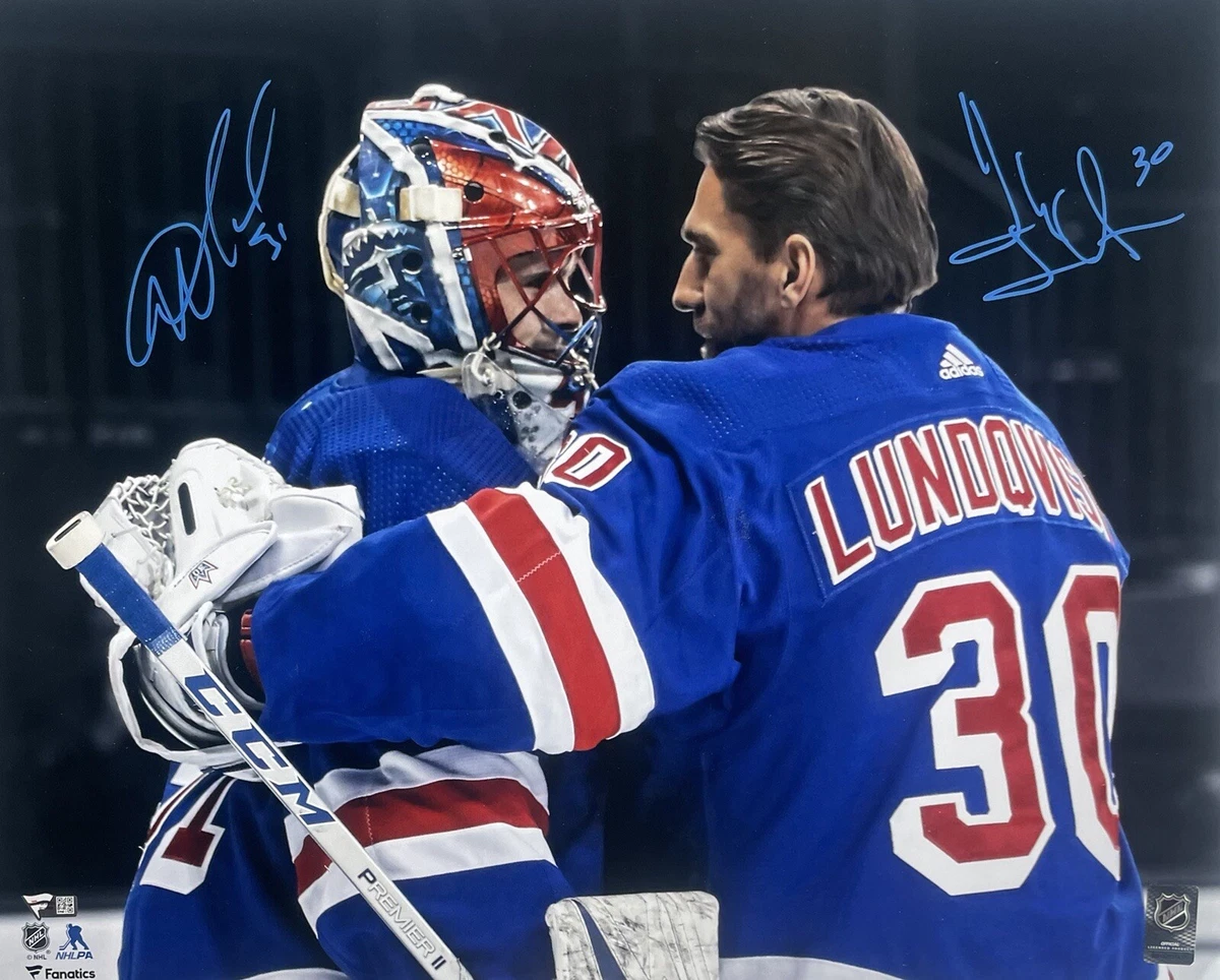 Lids Henrik Lundqvist New York Rangers Fanatics Authentic Deluxe