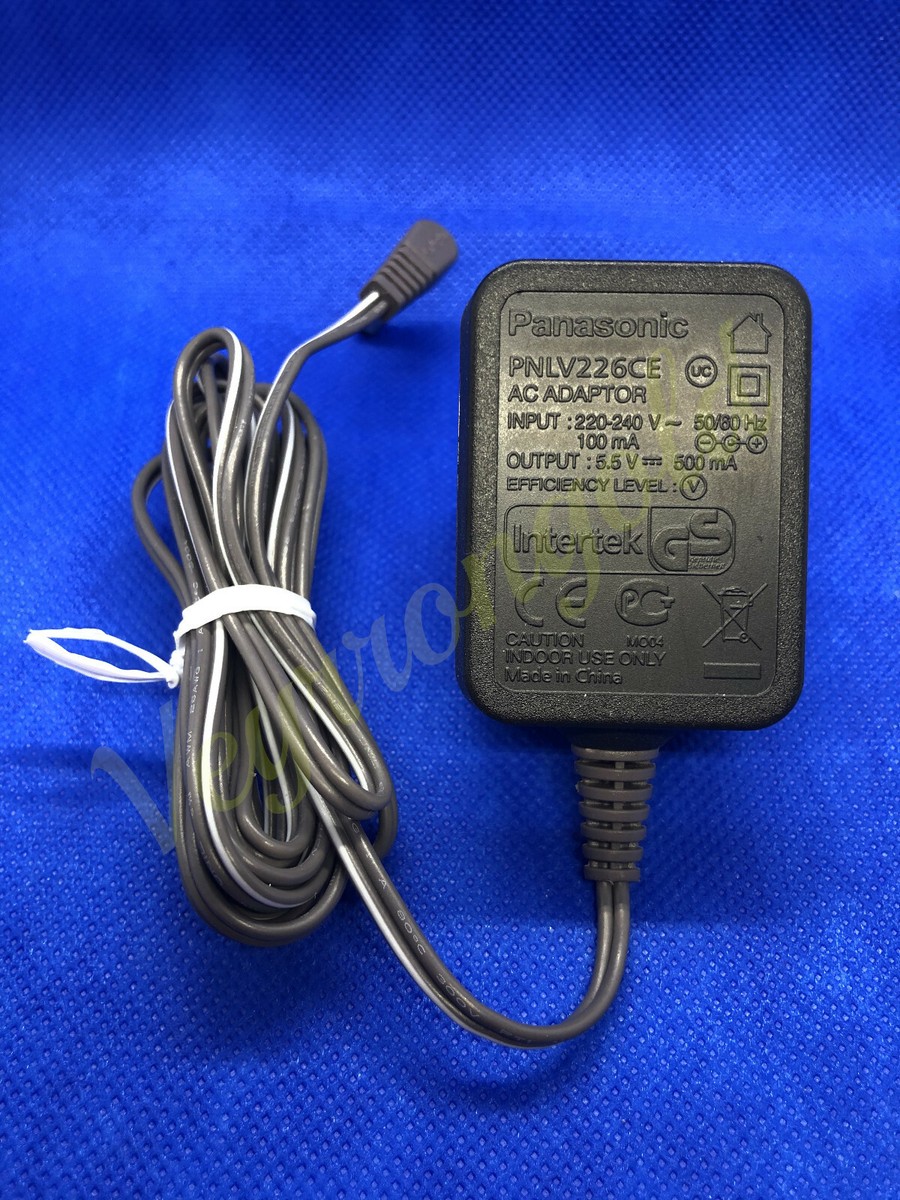 New AC Adapter Power Charger For Panasonic PNLV226CE PNLV226 5.5V