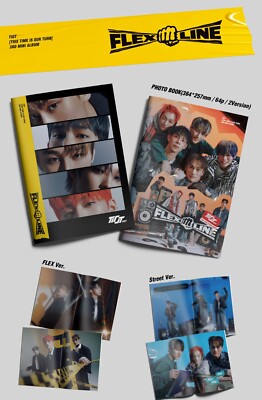 TIOT 3rd Mini Album FLEX LINE Photobook Street Ver CD+64p Book+P
