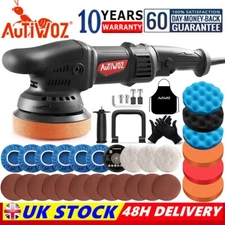 Dual Action Car Polisher Buffer 920W Powerful Orbital Polishing Machine DA5" Pad