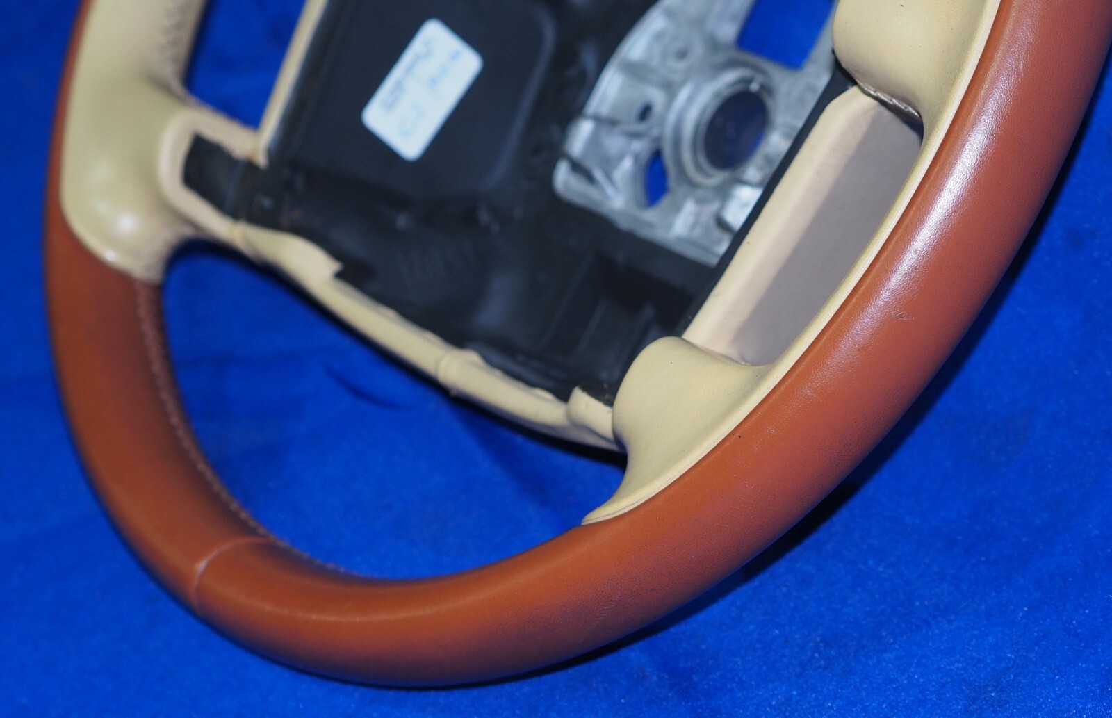 2003-2012 Bentley Flying Spur Continental GT GTC Steering Wheel Cognac & Saffron