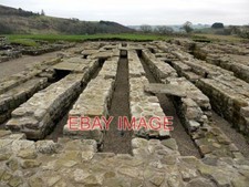 PHOTO  REMAINS OF GRANARY VINDOLANDA ROMAN FORT ONE OF TWO LARGE BUILDINGS WITHI