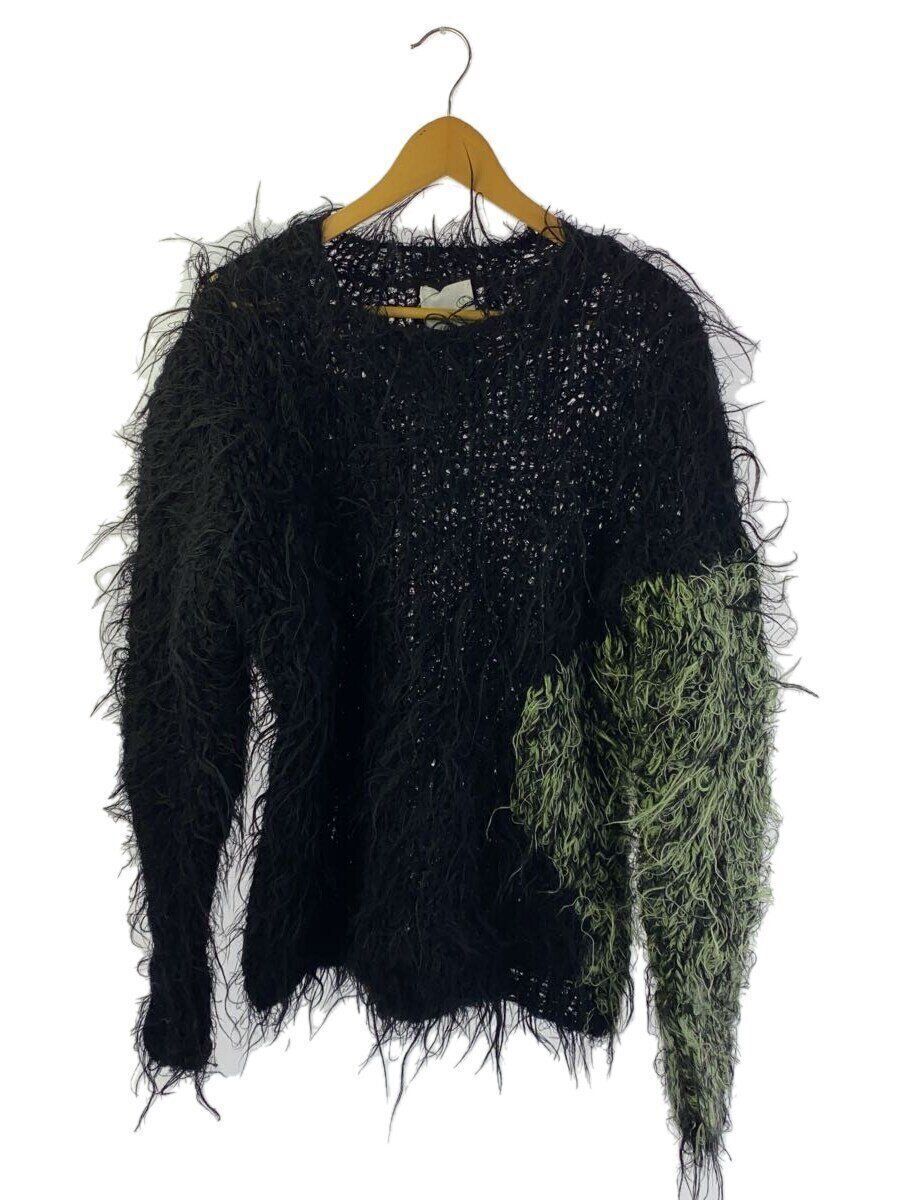 Kota Gushiken knit sweater (thick 1 mohair Black KGAW22-K02 Kota Gushiken knit sweater (thick 1 mohair Black KGAW22-K02