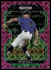 2022 Panini Prizm Draft Picks #PDP203 Nick Hull Neon Pink Velocity