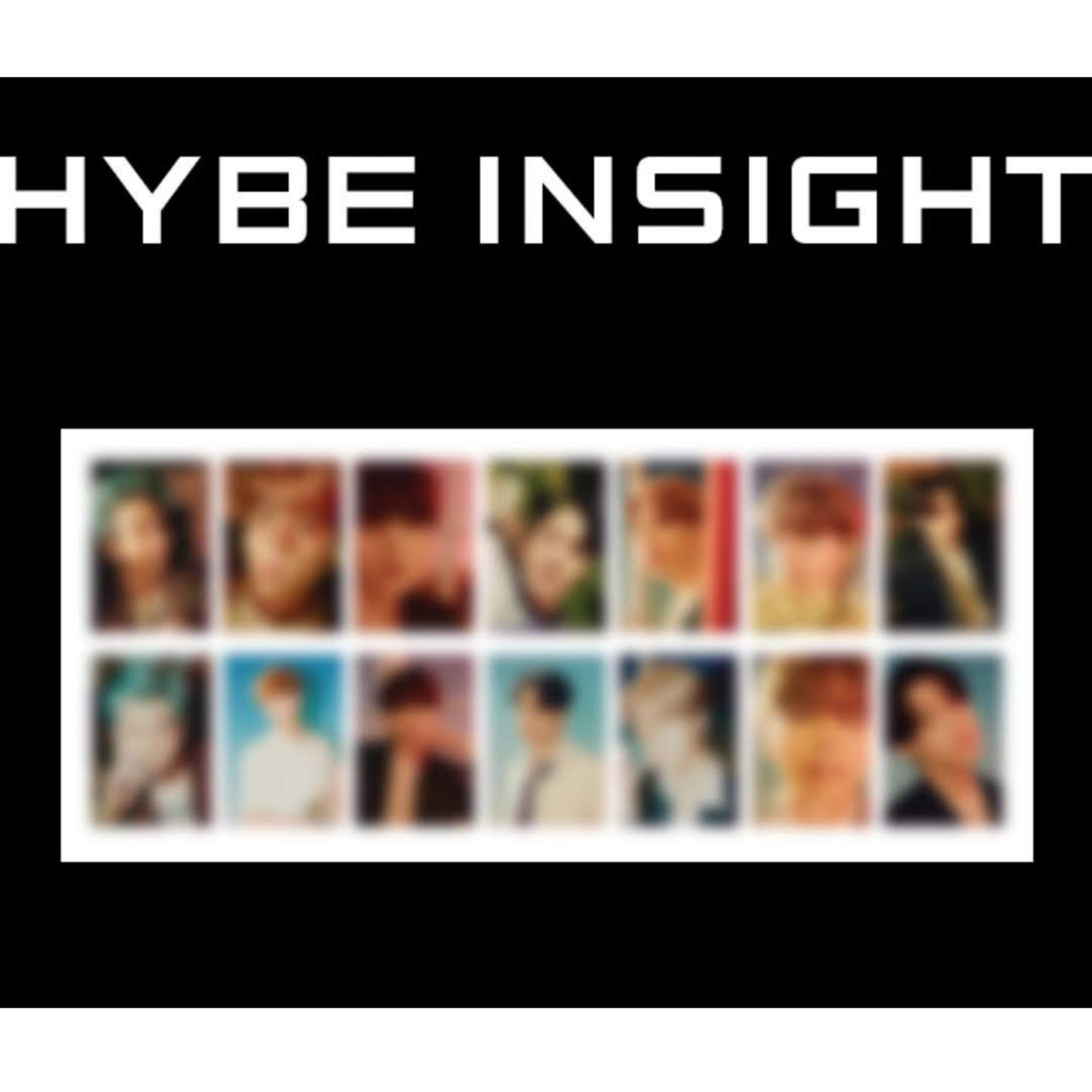 BTS HYBE Insight Museum Official Photo Card Set - New Sealed Off