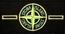 STONE ISLAND IRON-ON EMBROIDERED PATCH...NOT EASILY FOUND...