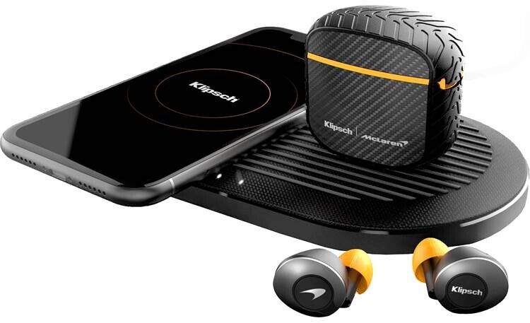 Klipsch T5 II TWS ANC (McLaren Edition) with Wireless Klipsch T5 II TWS ANC (McLaren Edition) with Wireless
