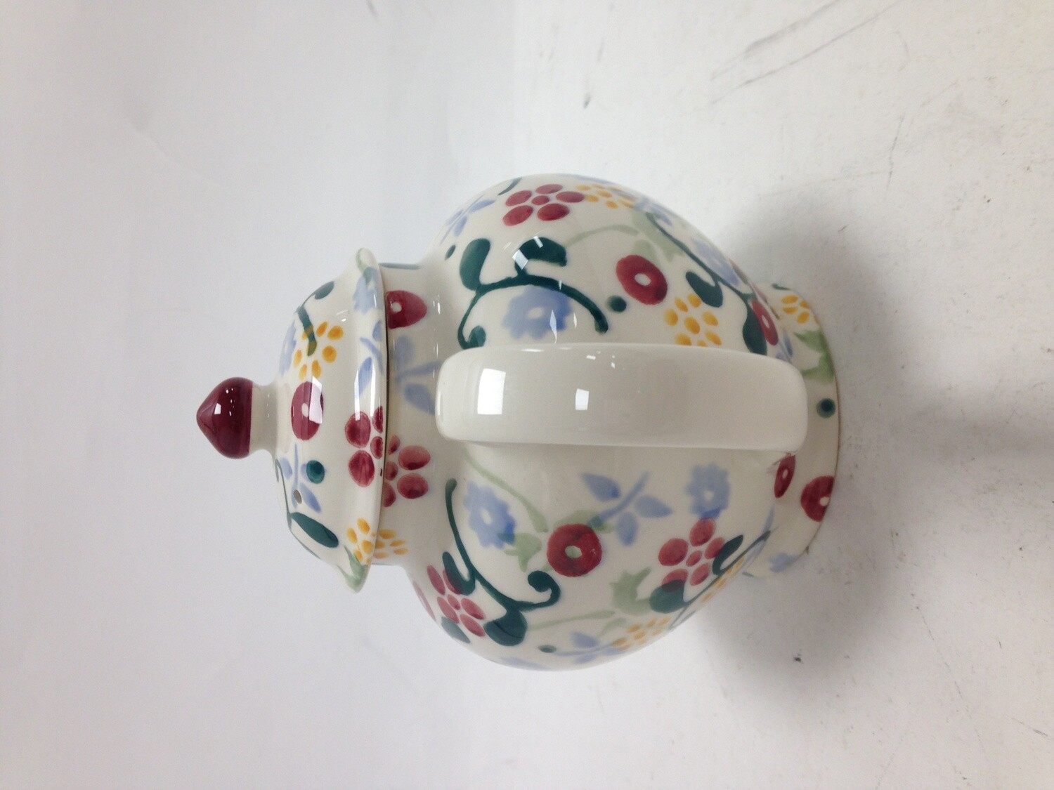 Emma Bridgewater Tea Pot Floral Design StokeOnTrent Good Condition No