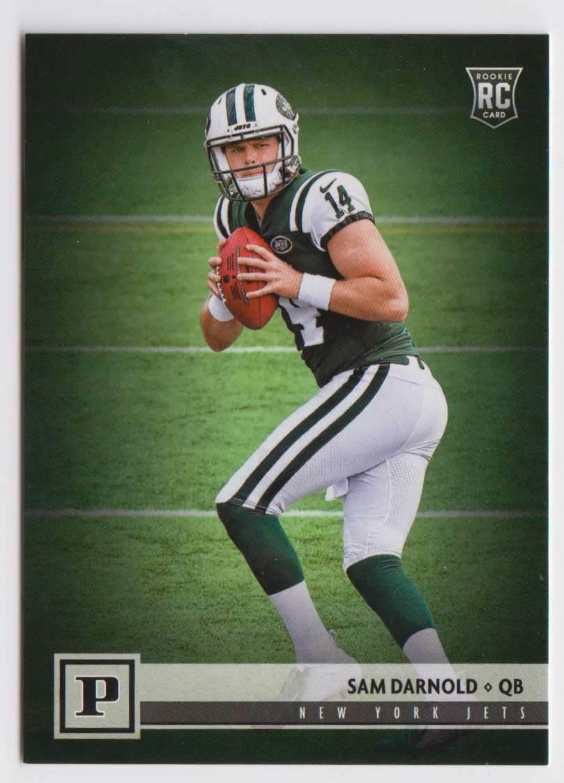 2018 Panini Canvas SP Rookie #306 Sam Darnold New York Jets