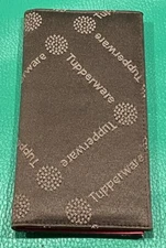 Tupperware Dealer Checkbook Cover Folder Business Card Note Pad Receipt Slot