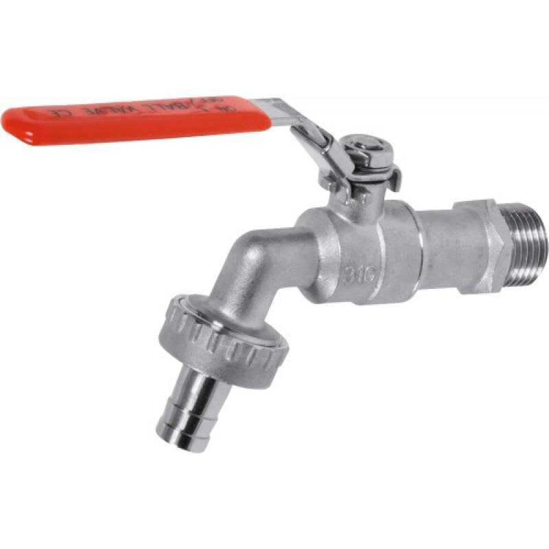 Robinet de puisage inox de qualité supérieure avec corps sphère PN16