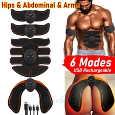 Power ABS Pro - EMS Abs Trainer Arms  Hips Muscle Stimulator Abdominal Training