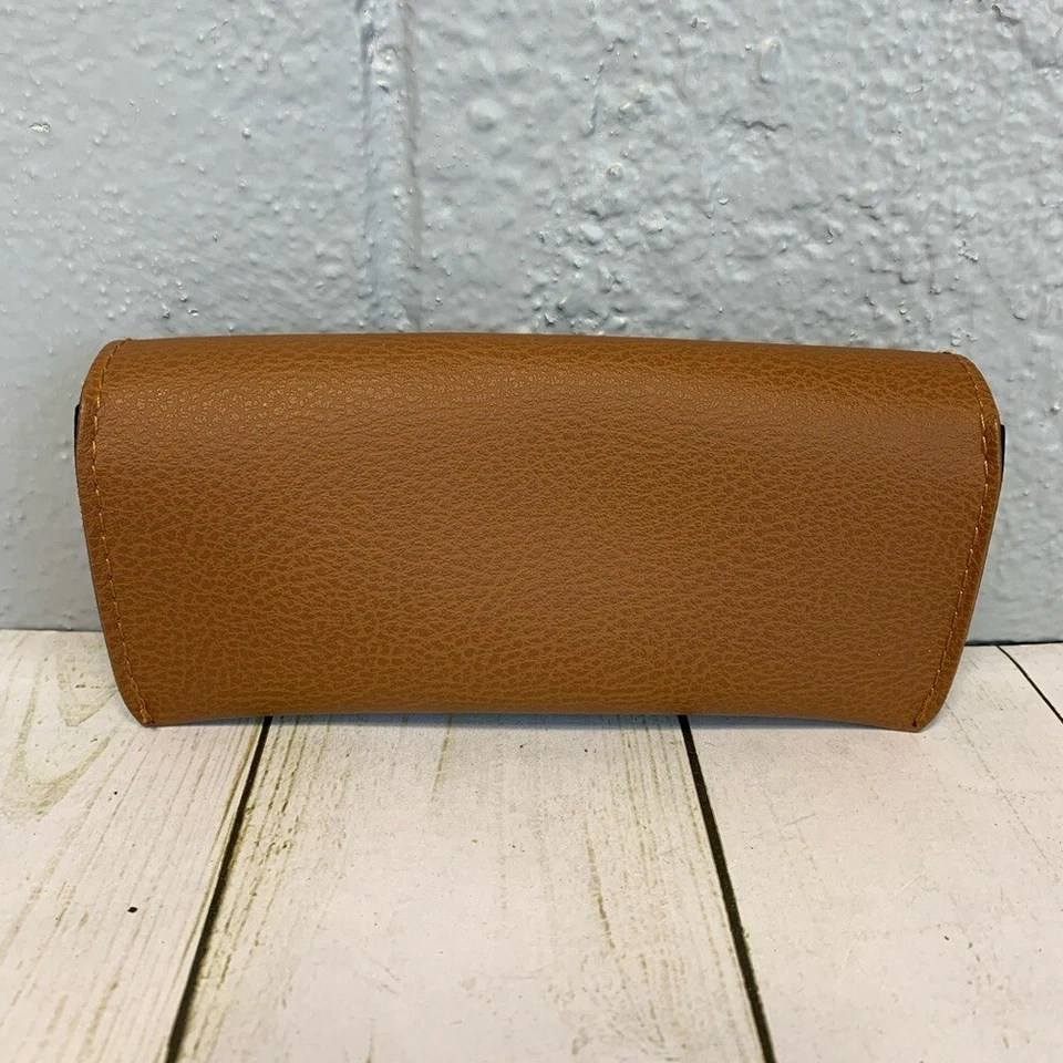 Ray-Ban Tan Hard Sunglasses Case Black Velvet Interior - Image 3 of 4