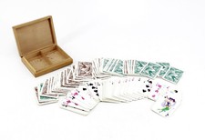 Alte Spielkarten Bridge Rommé Cherie No 7022 Pin up Girls DDR Ostalgie Spiel