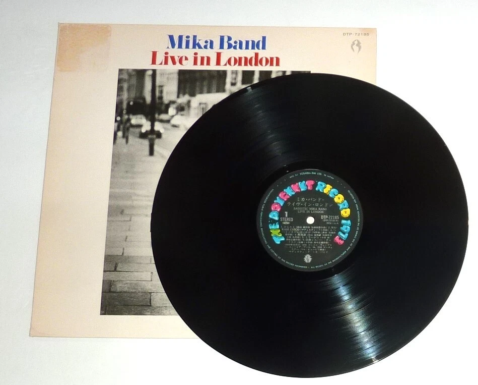 VINYL LP by MIKA BAND "LIVE IN LONDON" (1976) JAPAN / ROCK, POP / DOUGHNUT - Image 3 of 4