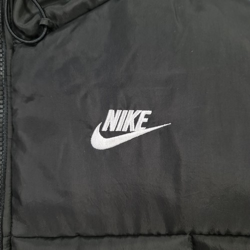 Nike Womens Jacket Black Small Sportswear Classic Puffer Hooded FB7675 010 - Picture 5 of 12