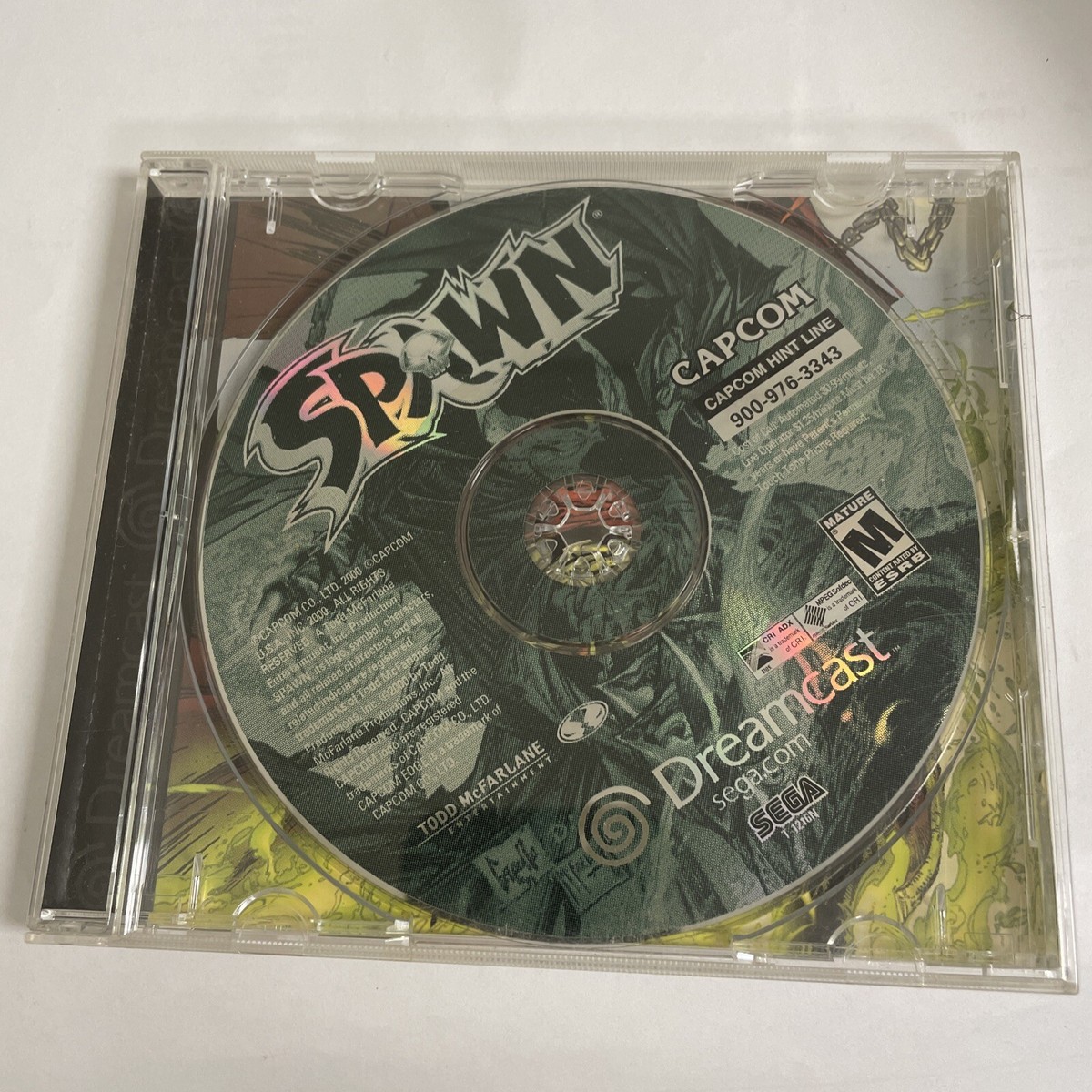 Spawn: In the Demon's Hand (Sega Dreamcast, 2000) Disc