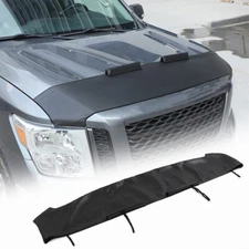 SMOKE Bug Shield Deflector Hood Guard Cover Fit For Nissan Titan 2016-2023 US