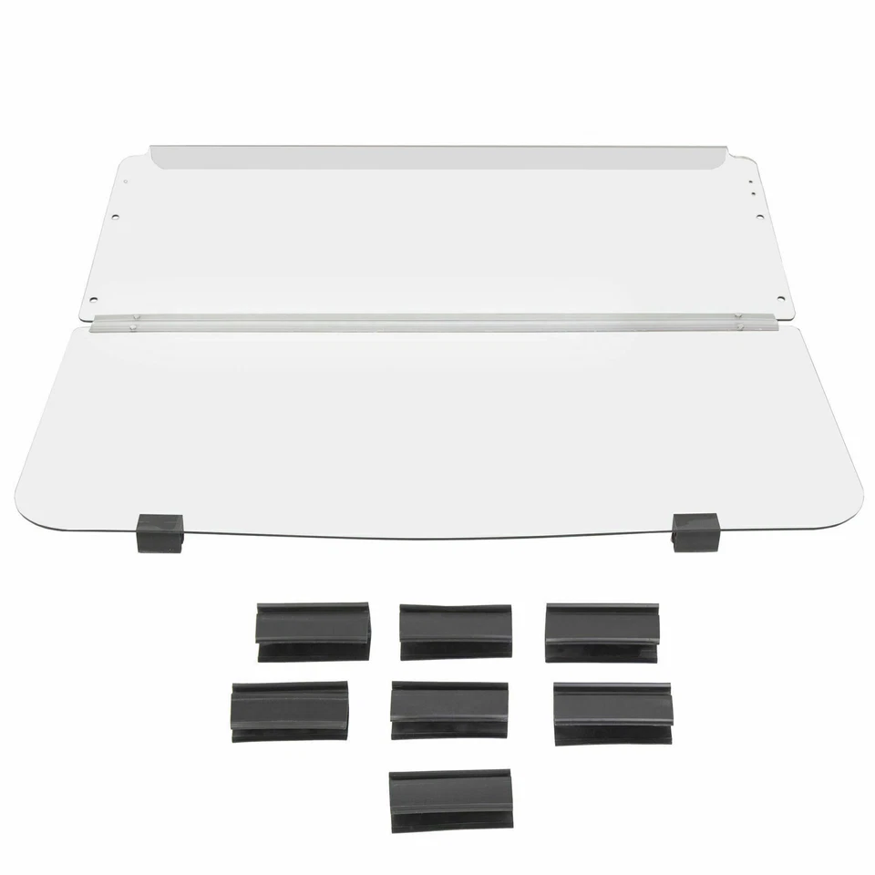 Parabrisas transparente plegable para carro de golf Club Car DS 1982-2000.5 1989 Foto 2 de 4