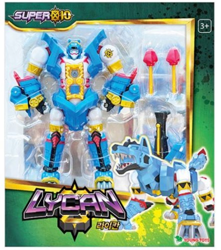 SUPER10 LYCAN Hunter Werewolf Beast Transformer Robot Action Toy Super Ten 2022 - Picture 9 of 9