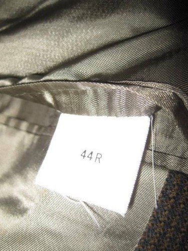 OSCAR DE LA RENTA houndstooth plaid sports coat jacket blazer 44R - Picture 7 of 11