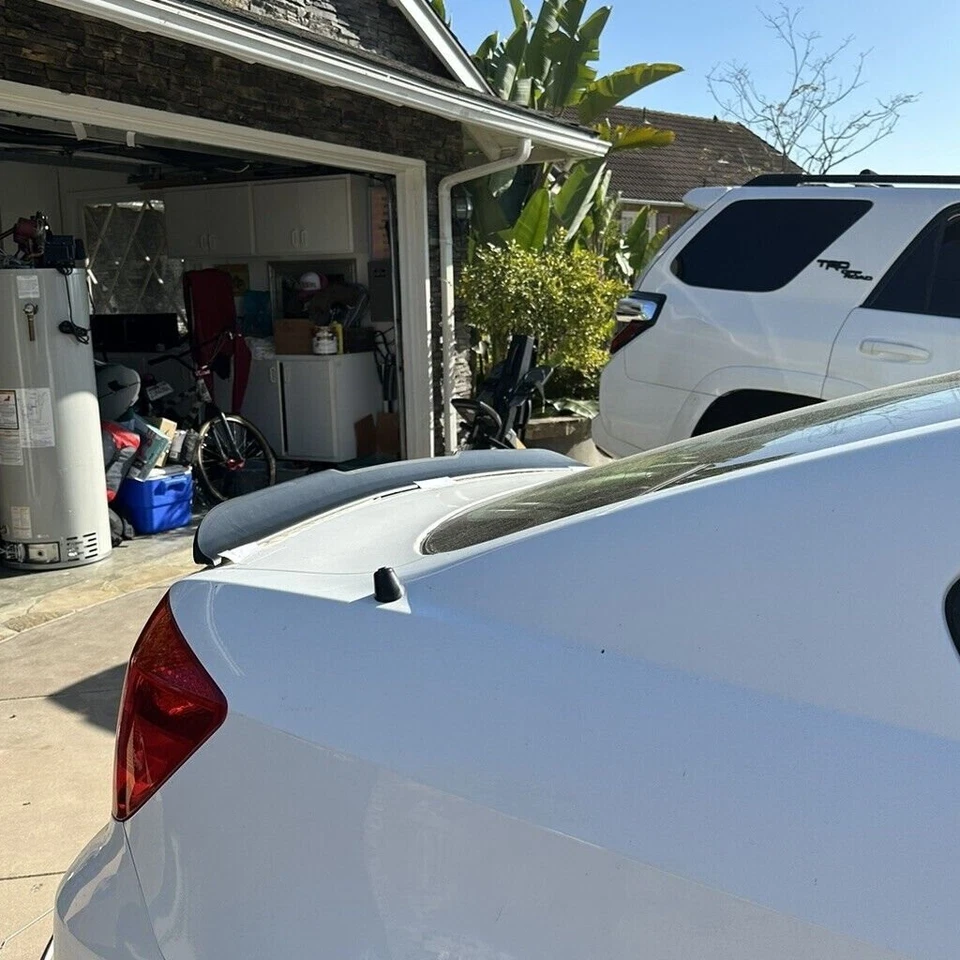 Alerón trasero plano negro 255YC Duckbill para cupé Scion tC 2005~2010 Foto 4 de 4