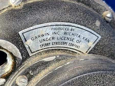  GARWIN INC (SPERRY) ARTIFICIAL HORIZON (CORE ONLY) P/N: 23-700 S/N: 4115