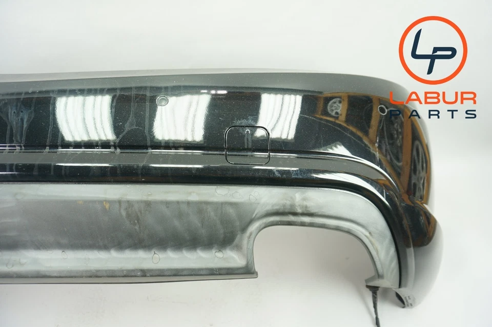 R172 12-16 Mercedes SLK Class AMG Rear Bumper Cover w/ Sensors Black BR499 - Image 3 of 4