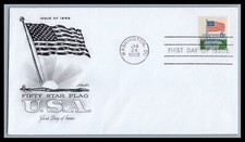US FDC # 1338  6c Flag over Whitehouse  Artmaster  1968, 9e418